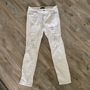 White jeans